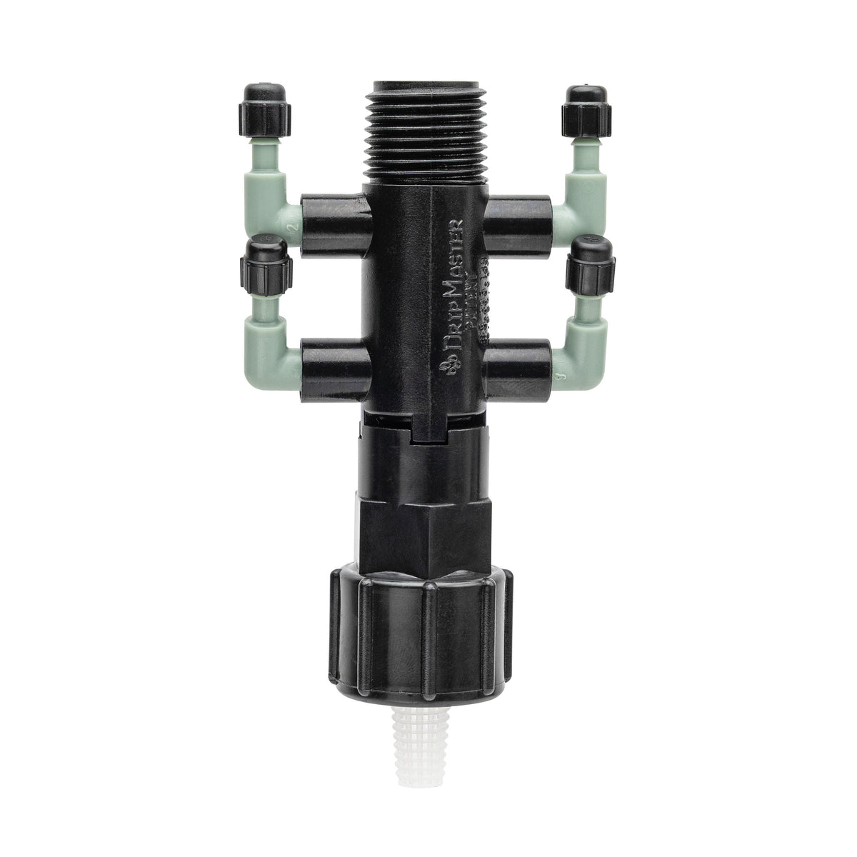 1/2" FPT x MPT x 1/4" Barb 4-Port Drip Manifold 67060