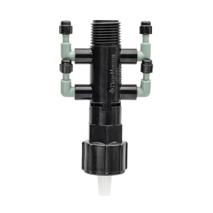 1/2" FPT x MPT x 1/4" Barb 4-Port Drip Manifold 67060