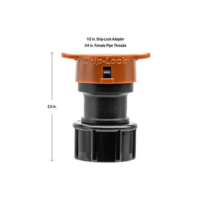 1/2" Drip-Lock Hose Faucet Adapter 67495