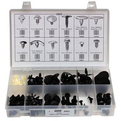 112 Piece Ford Xmas Tree Retainer Assortment