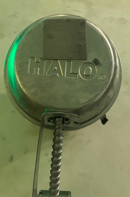HALO H27 6 in. Aluminum Recessed Lighting Housing for Remodel Shallow Ceiling, Insulation Contact, Air-Tite