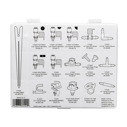 92-pc Essential Drip Parts Assortment 69500