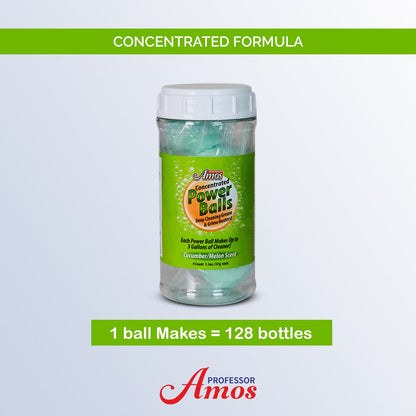 Professor Amos CONCENTRATED Cleaning Power Balls (Pack of 4)