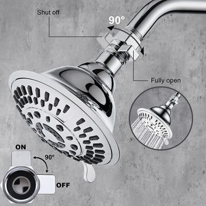 Brass Shower Flow Control Valve with G1/2 Connections