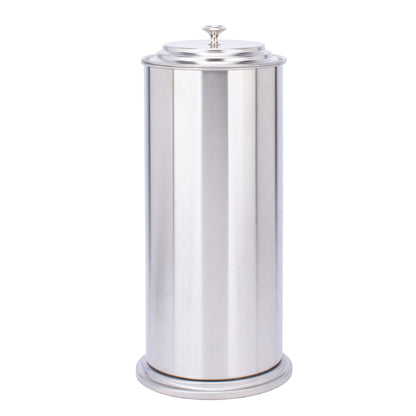Freestanding Extra Large Toilet Paper Holder  (Stainless Steel Finish)