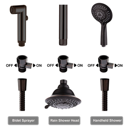 Brass Shower Flow Control Valve with G1/2 Connections