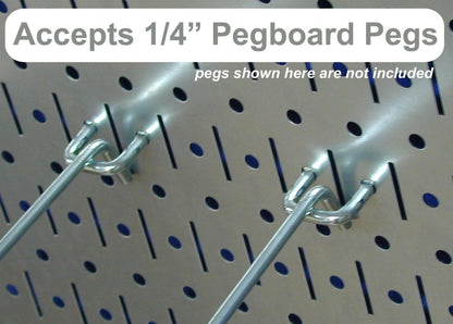 4ft Patriot Pegboard Premium Tool Storage Kit - Red White & Blue