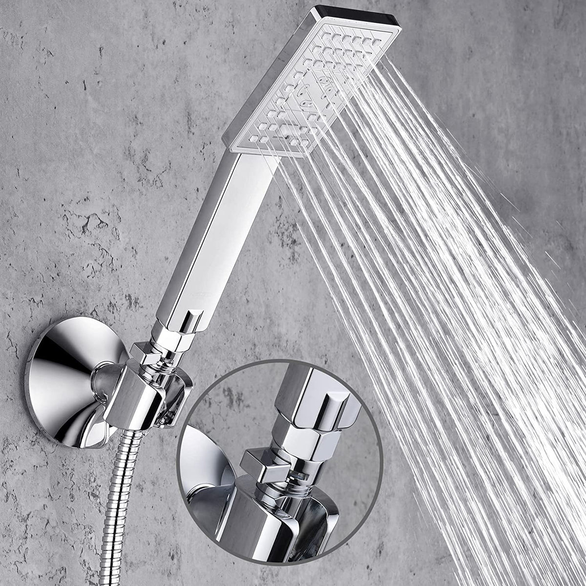 Brass Shower Flow Control Valve with G1/2 Connections