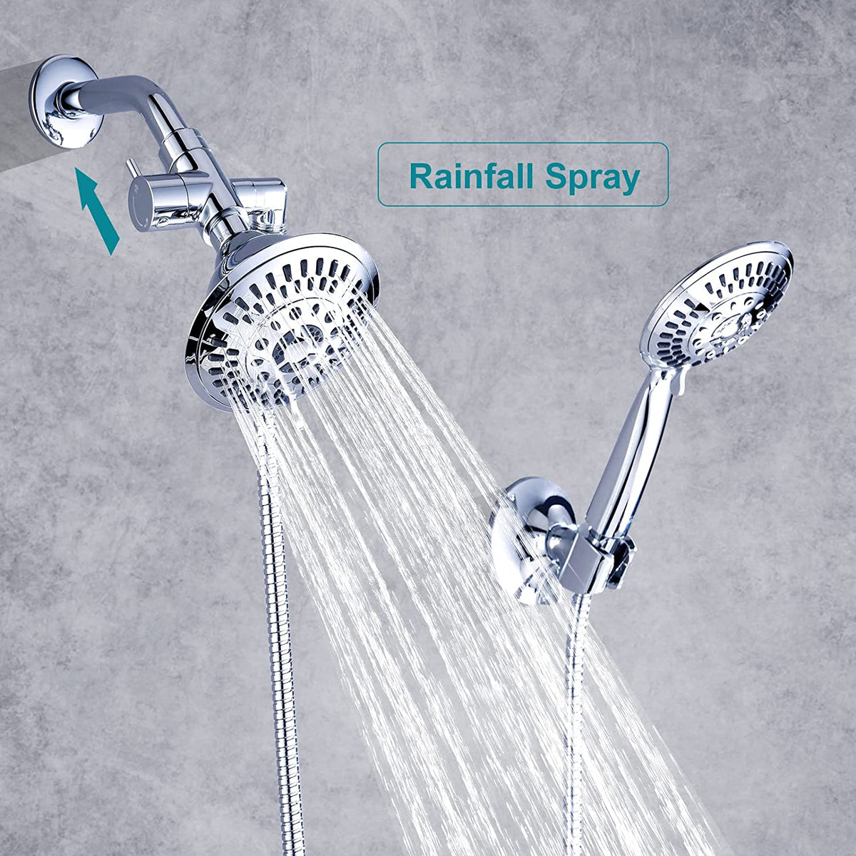 Brass Shower Arm Diverter Valve for Handheld and Fixed Shower Heads