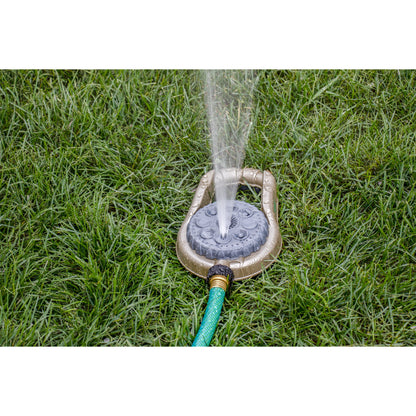 Metal 8-Pattern Lawn Sprinkler on Weighted Base | 28515