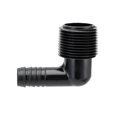 3/4" MPT x 1/2" Barb Riser Flex Pipe Elbow 94360