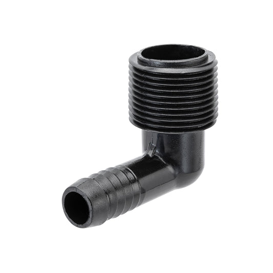 3/4" MPT x 1/2" Barb Riser Flex Pipe Elbow 94360