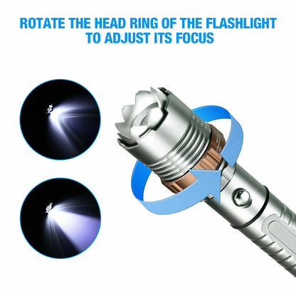 LED Flashlight Rechargeable Work Light