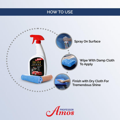 Professor Amos BOM - Clean, Polish, Protect & Enhance Home, Auto, RV, Boat