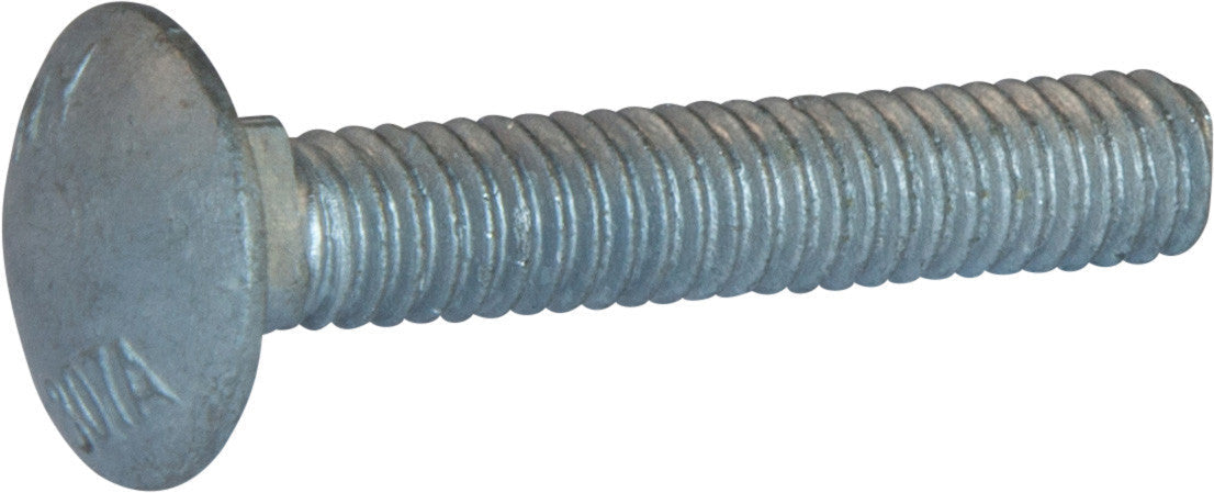 5/16-18 x 1 A307 Grade A Carriage Bolt Hot Dipped Galvanized