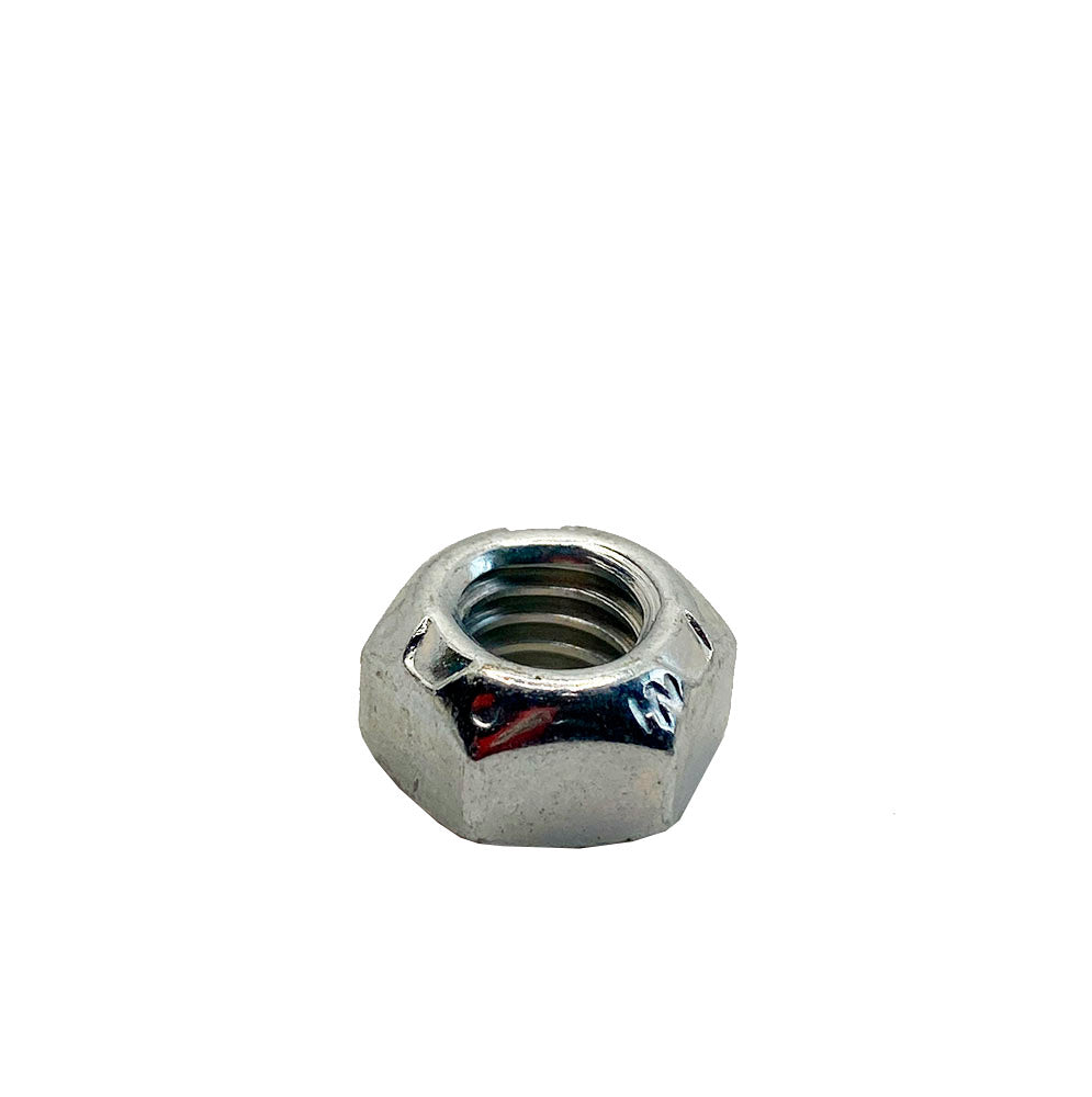 5/16-18in UNC Grade C Prevailing Torque All Steel Lock Nut Zinc Plated