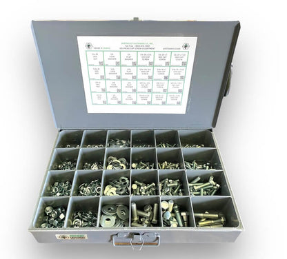 754 Piece Grade 5 UNC Hex Head Cap Screw Assortment Starter Kit
