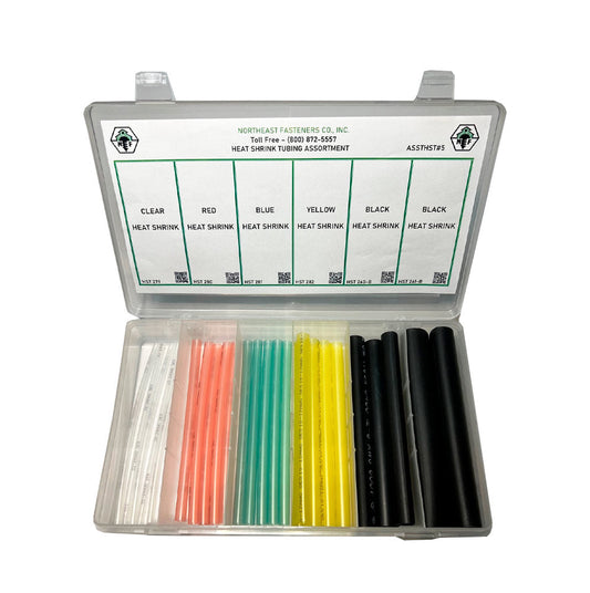 25 Piece Commercial Grade Heat Shrink Tubing Assortment Starter Kit