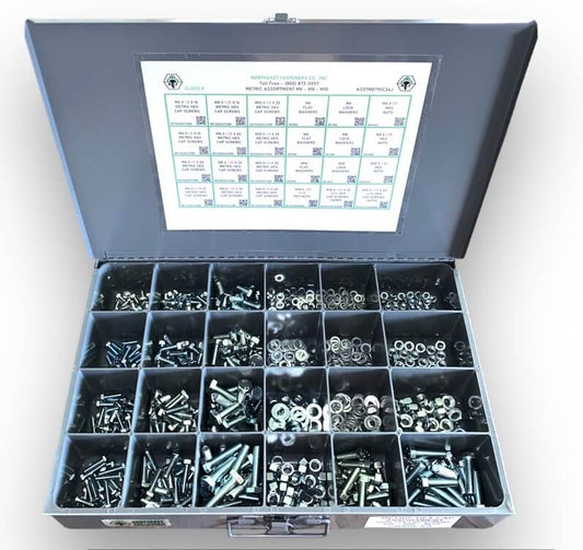 680 Piece Class 8.8 Cap Screw Assortment Refill