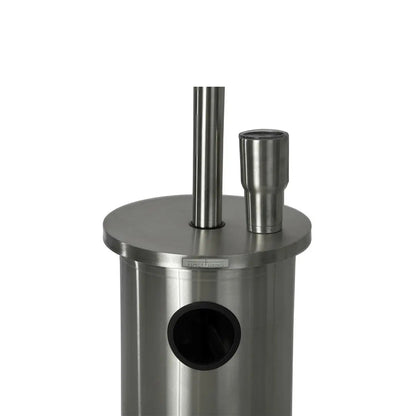 Stainless Steel Patio Heater with Permanent Table