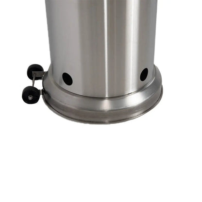 Stainless Steel Patio Heater with Permanent Table