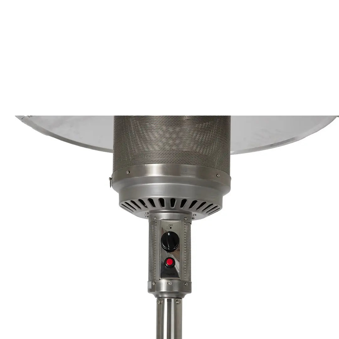 Stainless Steel Patio Heater with Permanent Table