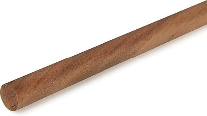 VENTRAL 3/4 Inch (0.75) Walnut Dowel Rod Sticks Unfinished Wood for Hobby Crafts