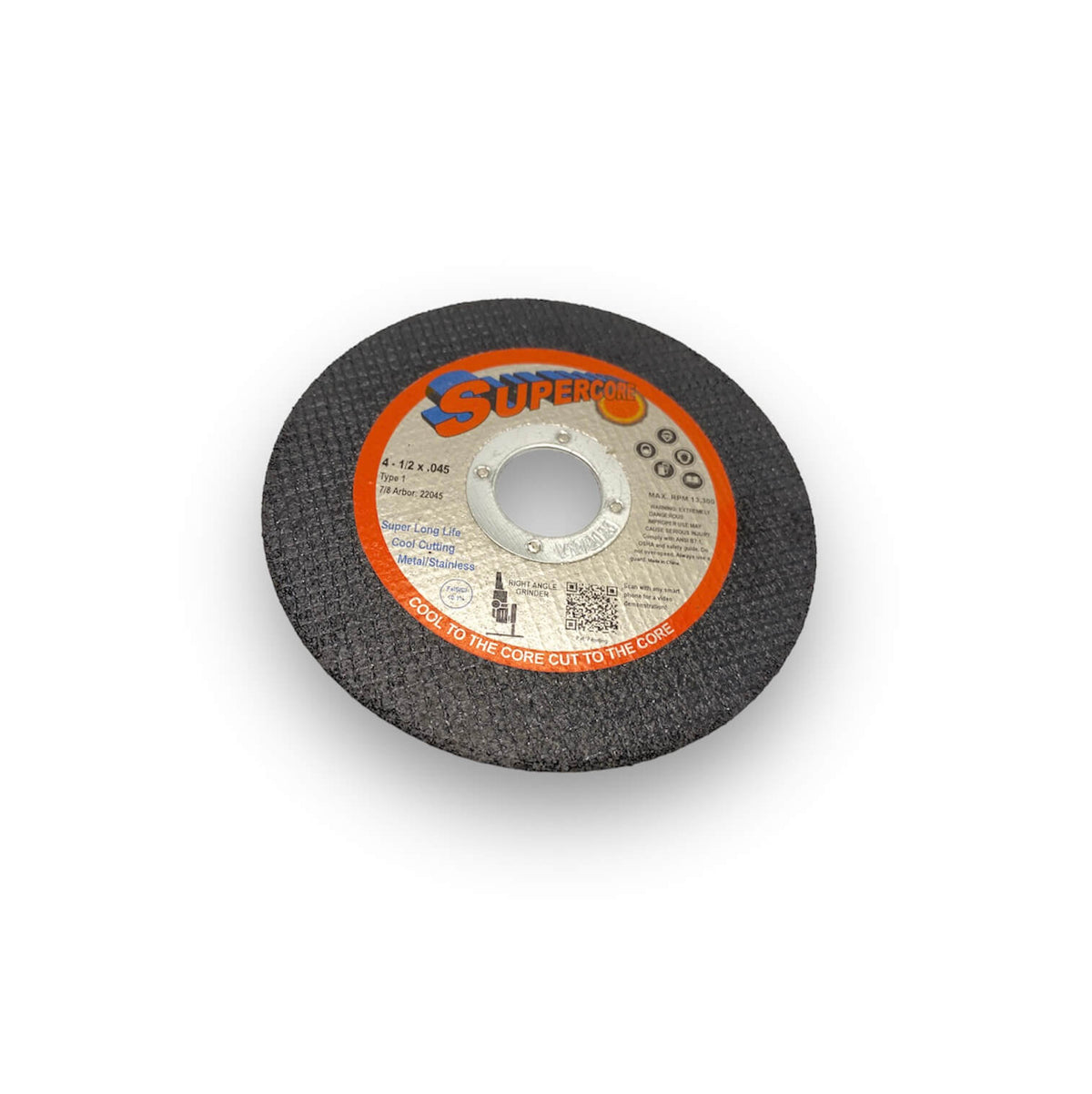 4-1/2 x .045 x 7/8in Type 1 Flat Cut Off Wheel