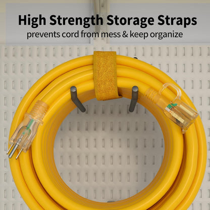 50 ft 12/3 Outdoor Extension Cord Waterproof Heavy Duty with Lighted Indicator End