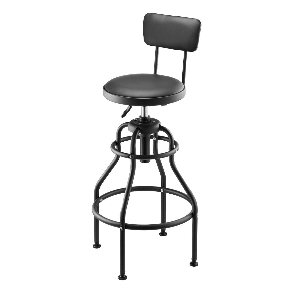 Shop Stool with Backrest with 300 lbs Capacity