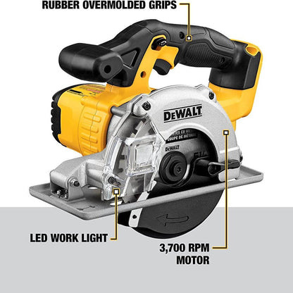 DEWALT DCS373B 20V MAX* Lithium Ion Metal Cutting Circular Saw 5-1/2" (Tool Only)