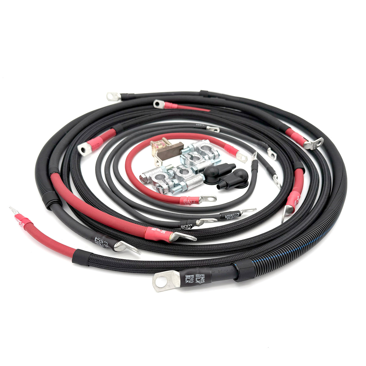 Dodge/RAM Cummins Diesel - 4th Gen Battery Cable Kit (2010-2018)