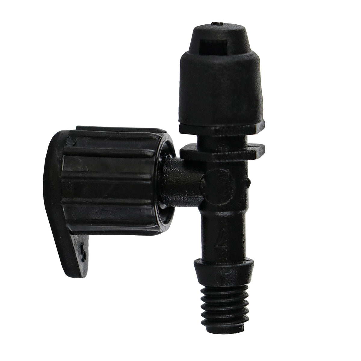 1/4" Barb 10-32 MT Micro-Spray Ctr Strip Pattern 67115