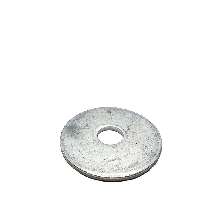 1/2 x 2in Extra Thick Fender Washer Clear Zinc