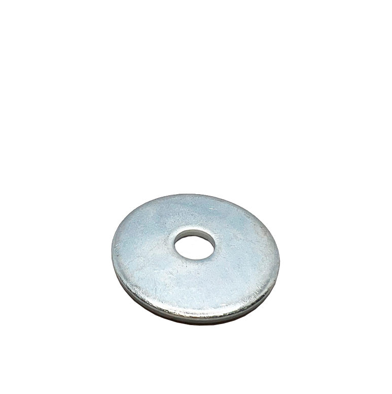 3/8 x 1-3/4in Extra Thick Fender Washer Clear Zinc