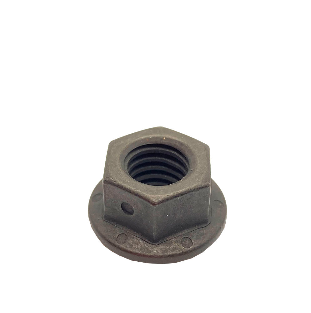 3/8-16in UNC Grade G Flange Locking Nut Phosphorous Oil