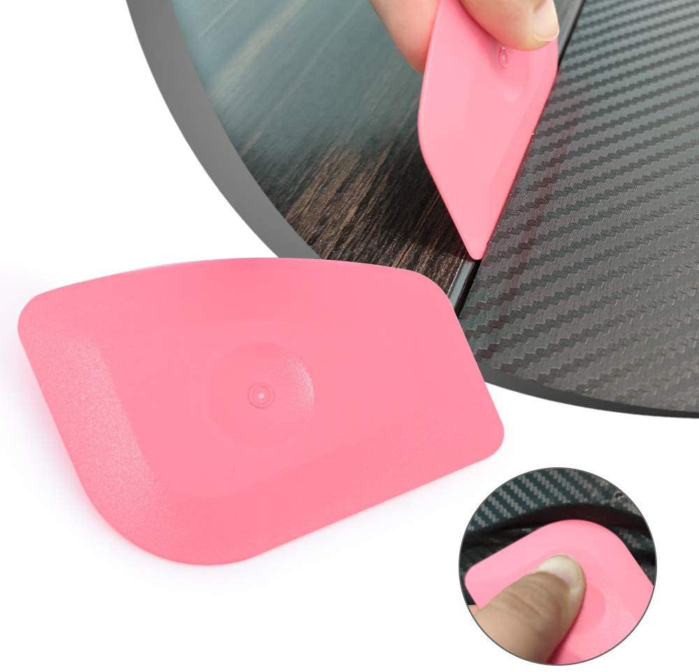14Pcs Car Window Tint Application Tools Film Squeegee Spray Bottle Professional Vehicle Vinyl Wrap Installation Kit 14-piece car scraper set*-