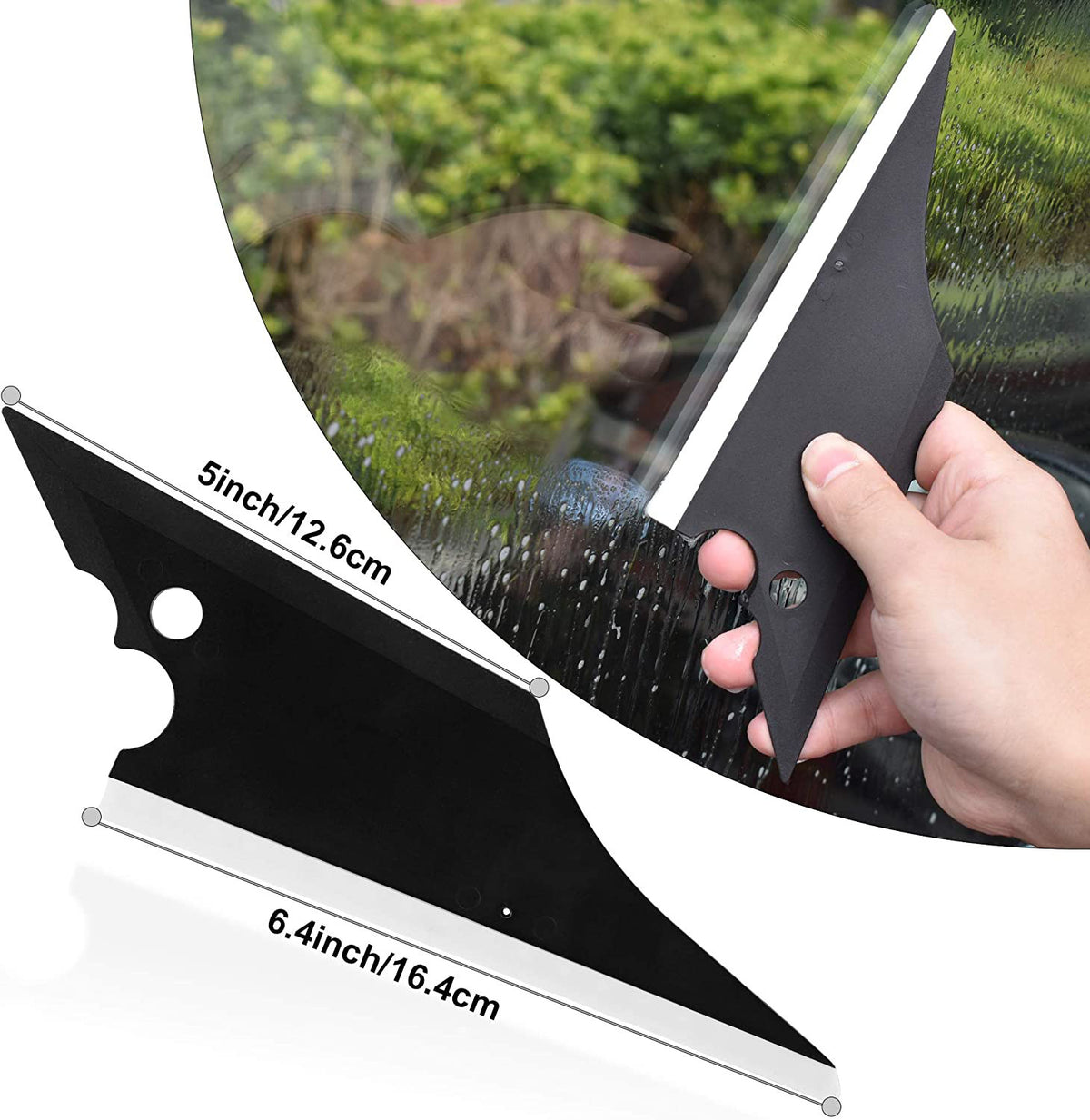 14Pcs Car Window Tint Application Tools Film Squeegee Spray Bottle Professional Vehicle Vinyl Wrap Installation Kit 14-piece car scraper set*-