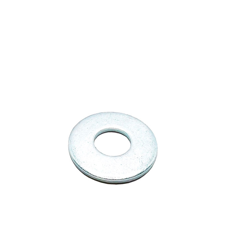 1/2in USS Low Carbon Flat Washer Clear Zinc