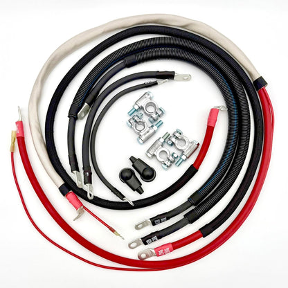Ford Powerstroke 6.4 Diesel - F250/F350 Battery Cable Kit (2008-2010)