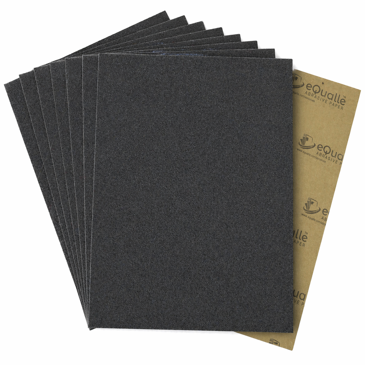 3000 Grit Sandpaper Sheets – 10 Pack, 9x11 in, Flexible Latex Backing
