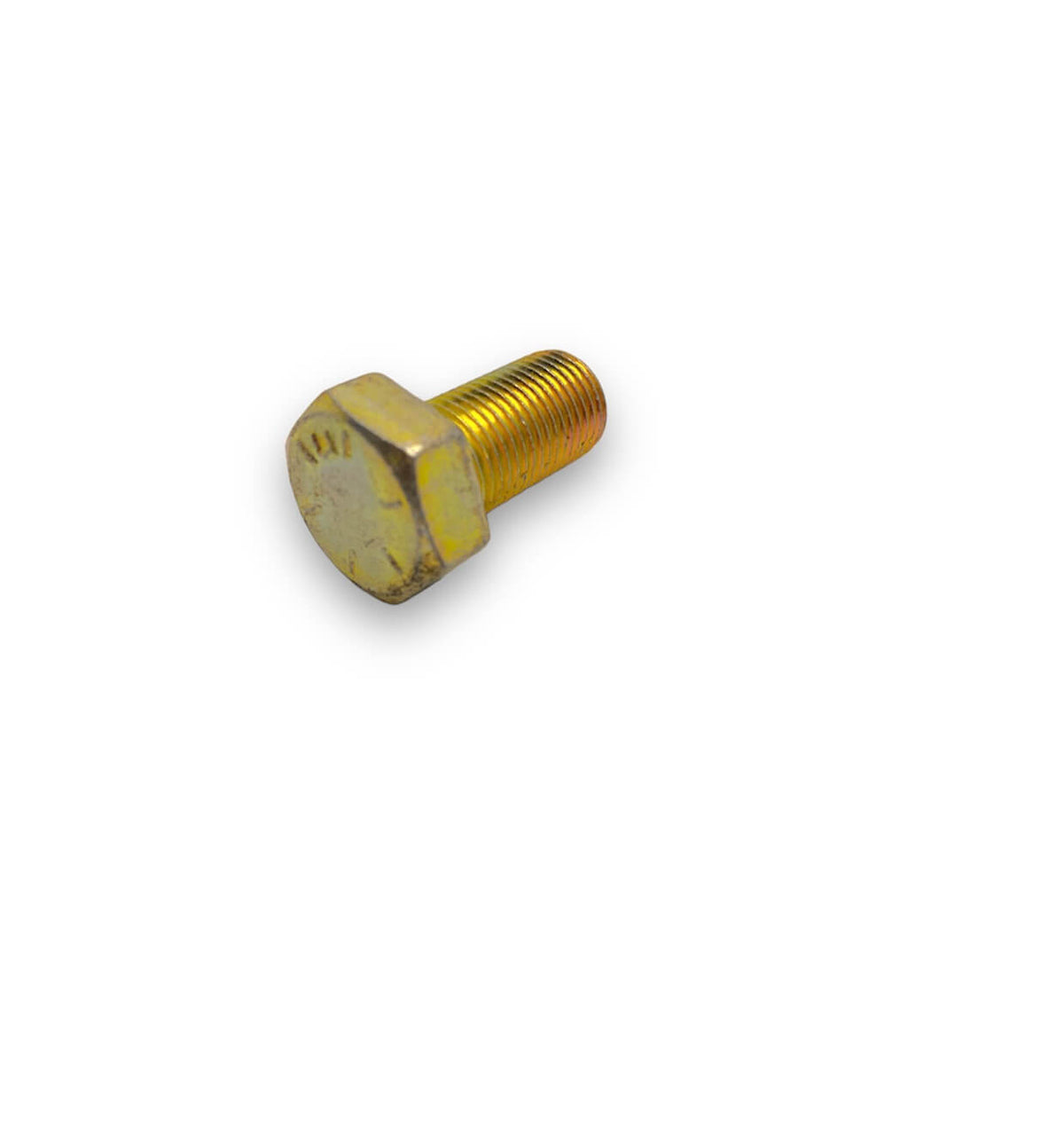 1/2-20 x 1in UNF Grade 8 Hex Cap Screw Yellow Zinc