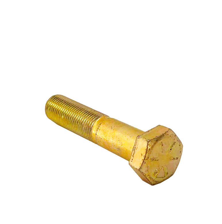 1/2-20 x 2-1/2in UNF Grade 8 Hex Cap Screw Yellow Zinc