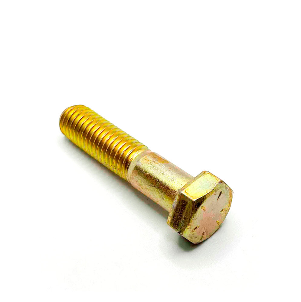 1/2-13 x 2-1/4in UNC Grade 8 Hex Cap Screw Yellow Zinc