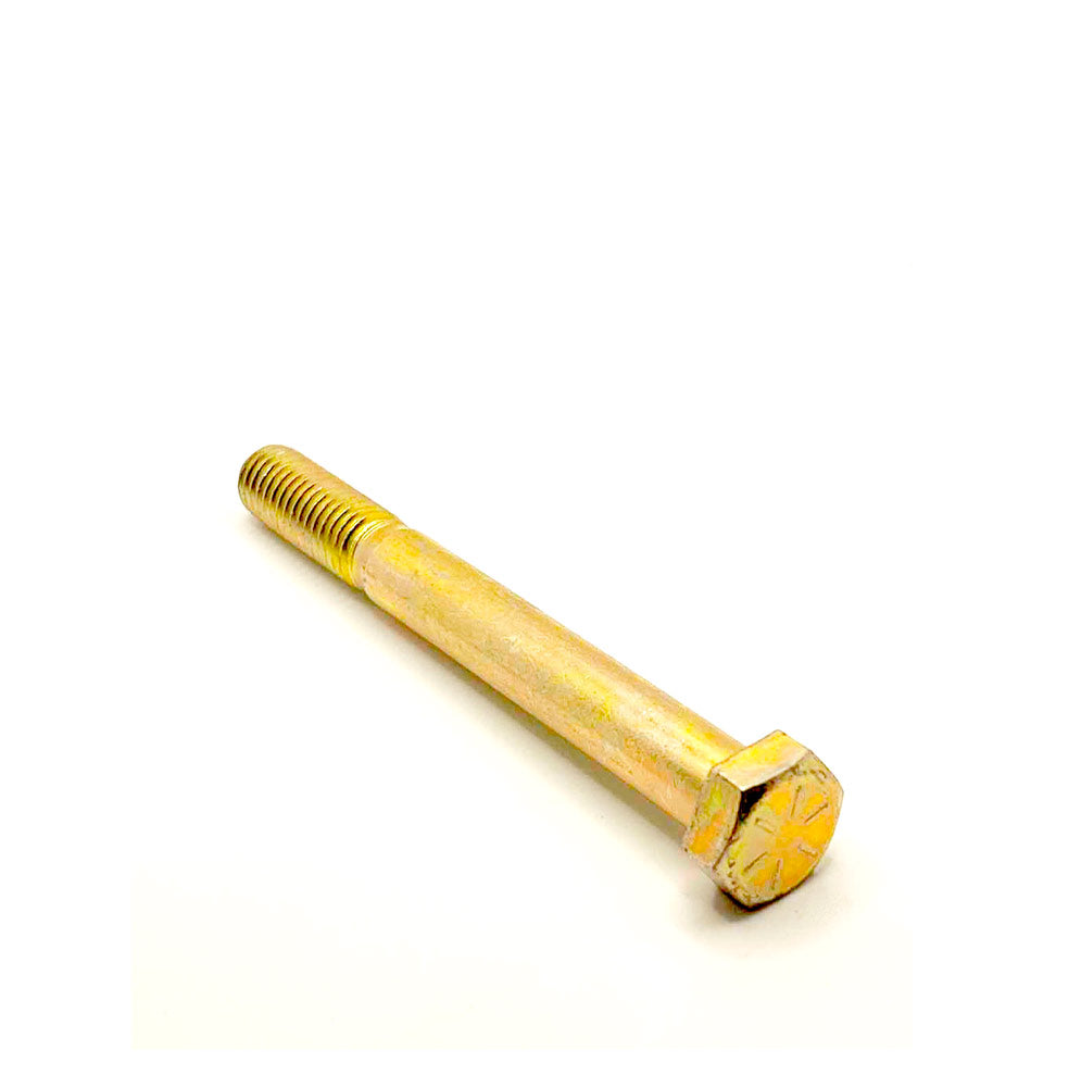 1/2-13 x 4-1/2in UNC Grade 8 Hex Cap Screw Yellow Zinc