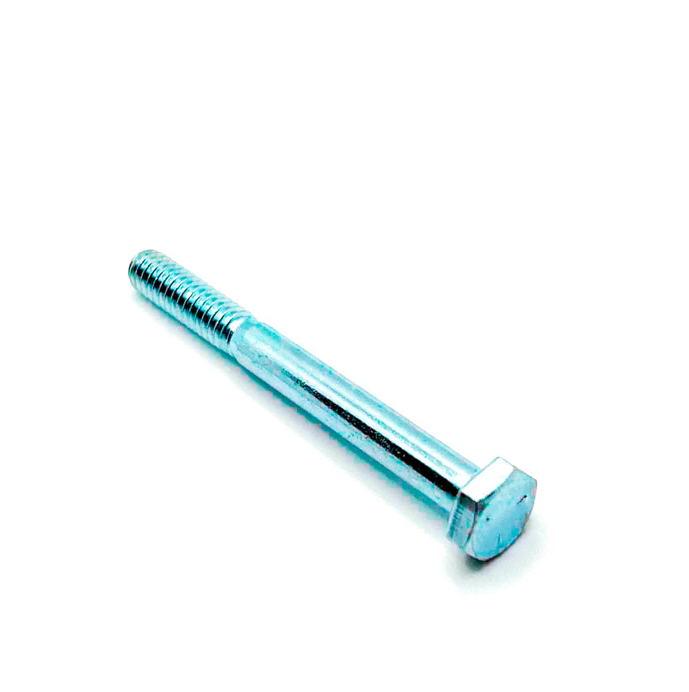 1/4-20 x 2-1/2in UNC Grade 5 Hex Cap Screw Clear Zinc