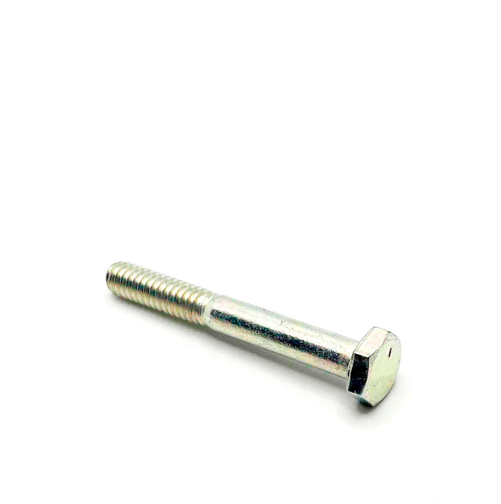 1/4-20 x 2in UNC Grade 5 Hex Cap Screw Clear Zinc