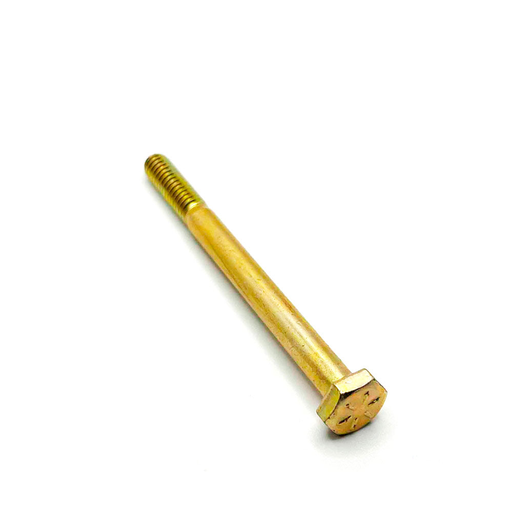 1/4-20 x 3in UNC Grade 8 Hex Cap Screw Yellow Zinc