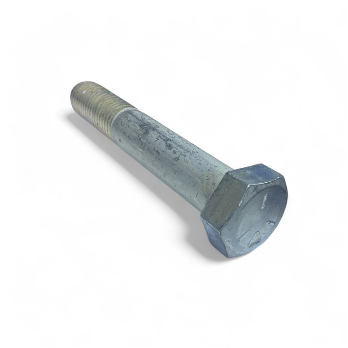 1-8 x 8in UNC Grade 5 Hex Cap Screw Clear Zinc