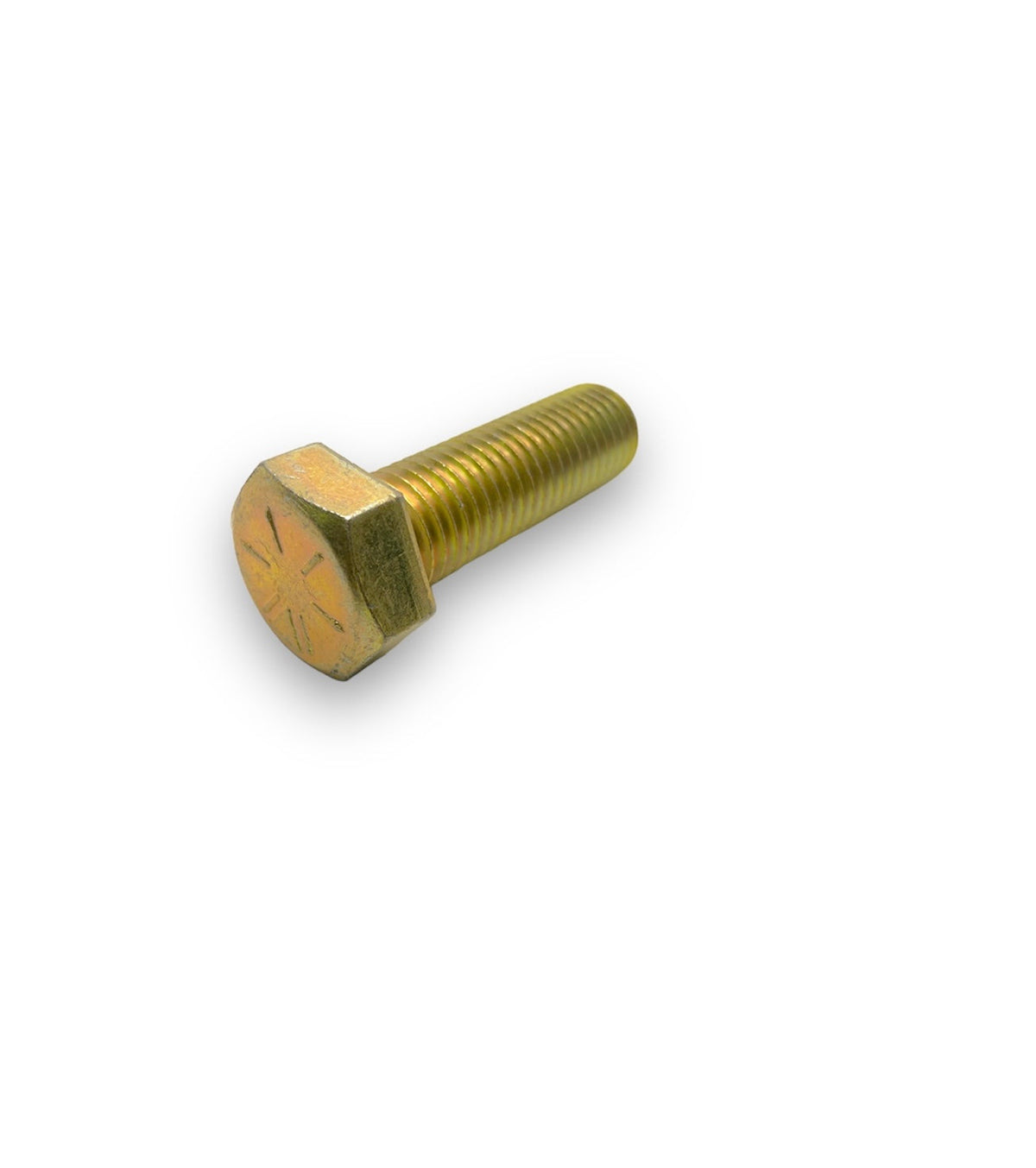 3/4-10 x 2-1/2in UNC Grade 8 Hex Cap Screw Yellow Zinc